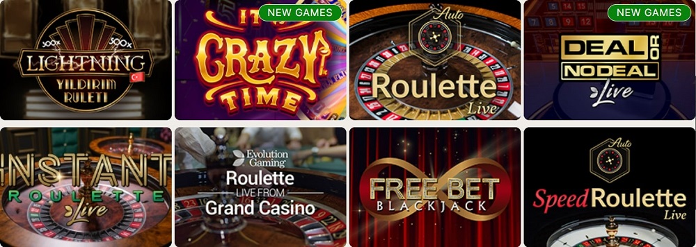 Dr.Bet casino live games