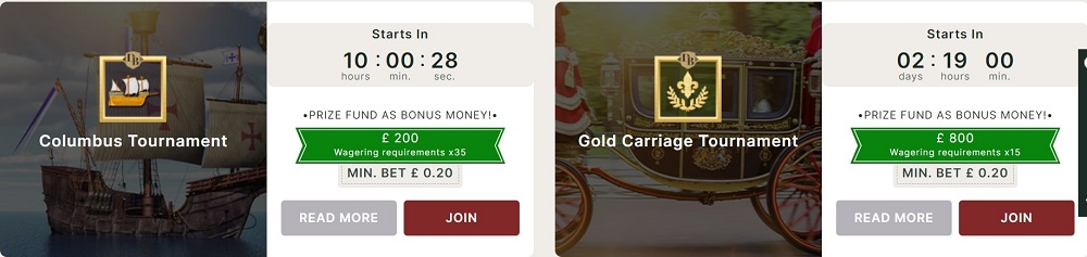 Dr.Bet casino tournaments